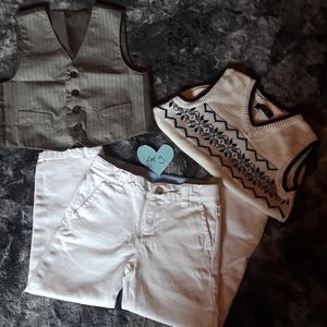 👍🏻Vest & pants set -wedding/church/holidays
